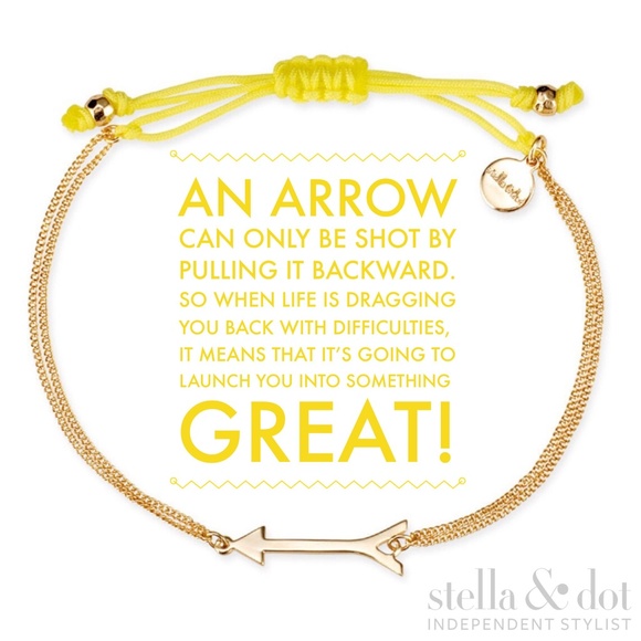 Wishing Bracelet Arrow - Gold - Picture 5 of 5